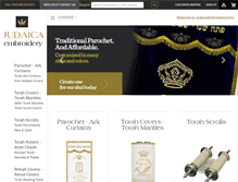 Tablet Screenshot of judaicaemb.com